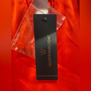 Orangeish/red women’s top Worthington brand